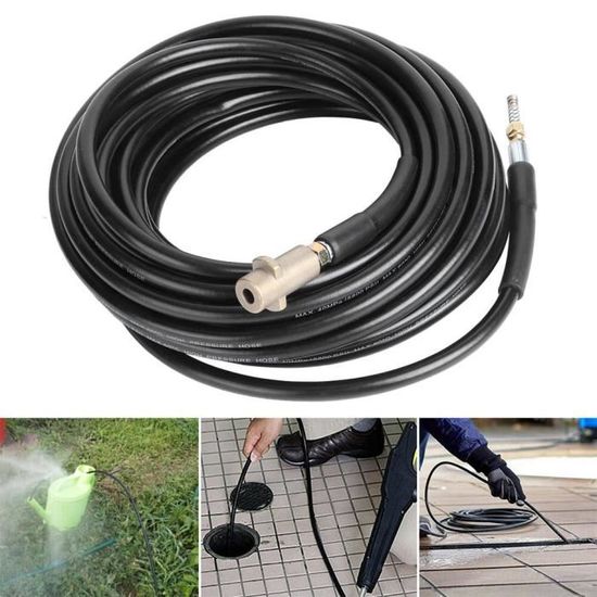 Buse De Nettoyage De Canalisations En Acier Inoxydable Pour Nettoyeur Haute Pression~p142249130