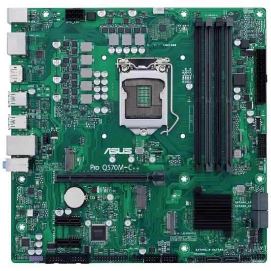 Asus PRO Q570M-C/CSM Carte mère Socket (PC) Intel® 1200 Facteur de forme (détails) ATX