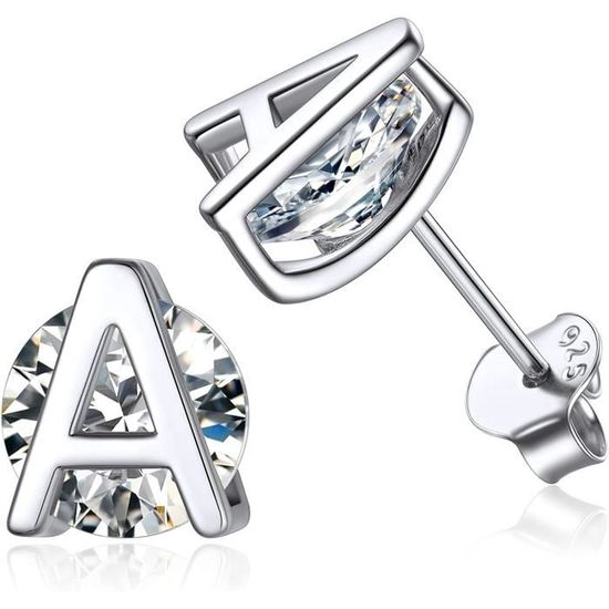 Boucles D'oreilles Animaux En Argent 925 - Hérisson, Chat, Cerf - Hypoallergénique - Pour Femme Et Enfant