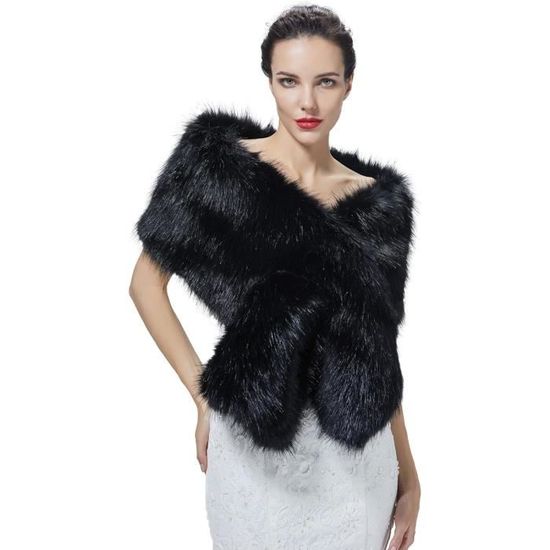Châle De Soirée Femme Luxueux - Écharpe Enveloppante Hiver - Pour Mariage, Dîner, Fête - Style Années 1920
