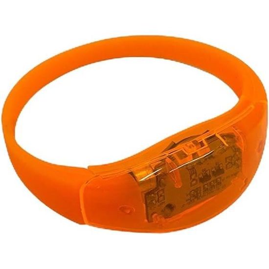 Acheter Bracelet LED Activé par le Son avec Télécommande