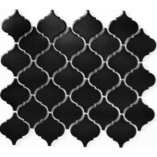 Mosaïque Céramique Florentine Mosani - Blanc Mat - MOS13-11wm_F - 10 Pièces