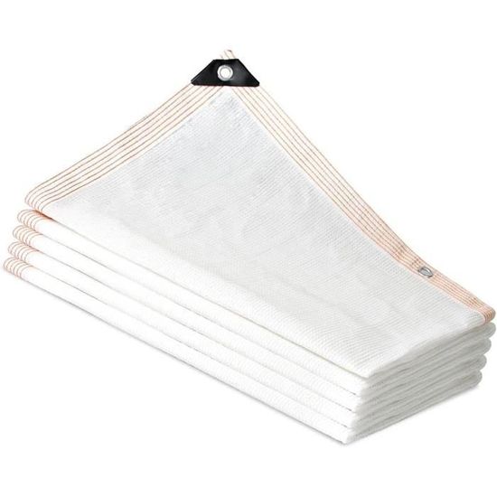 Toile D'ombrage En Tissu Noir De 4 X 6 M, Bâche En Maille Durable Avec œillets, Filet D'ombrage De Jardin 70 % à 90 % Résistant, Antigel Pour Pergola, Serre