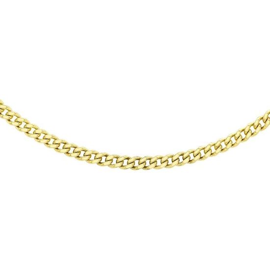 Chaîne Gourmette Or 9 Carats Carissima Gold - Bijou Femme élégant - Livrée Dans Coffret Cadeau Luxueux