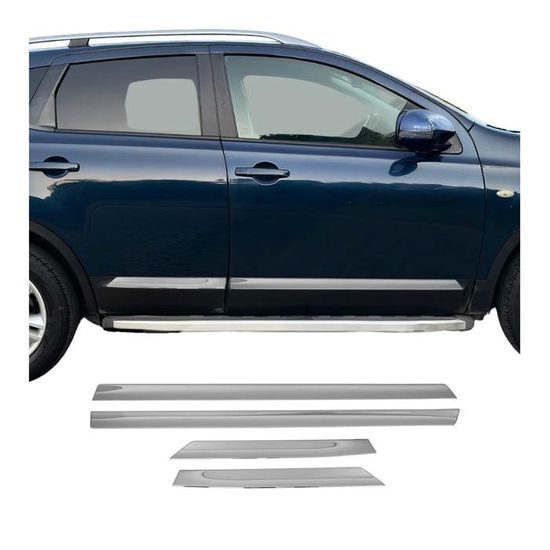 BAGUETTE DE PORTE CHROMÉE INOX POUR RENAULT CLIO 5 FL (2023-2025) – Garniture Latérale élégante