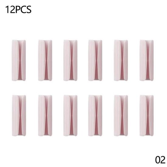 Pinces à Linge FOCCTS - Lot De 72 Multicolores Anti-Dérapantes
