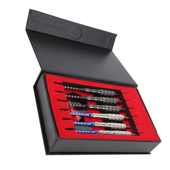 Étui De Transport Pour 6 Fléchettes (acier Ou Souples) – Poches élastiques & Doublure Protectrice – Idéal Rangement Accessoires