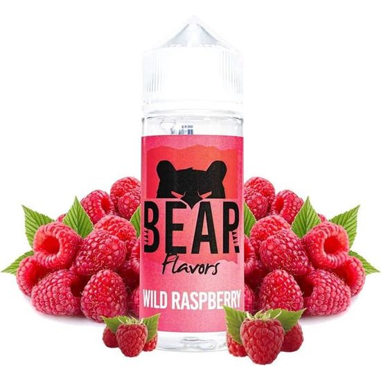 Bear Flavors - Wild Raspberry | 100Ml | Sans Nicotine Ni Tabac | 70Vg ...