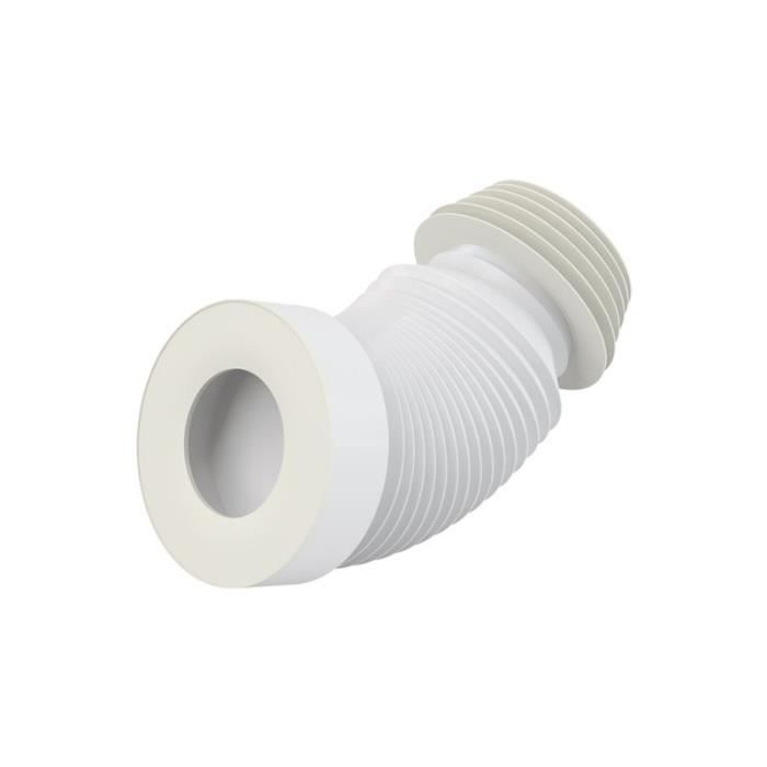 Pipe flexible WC - DN40 - Longueur de 200 à 520 mm