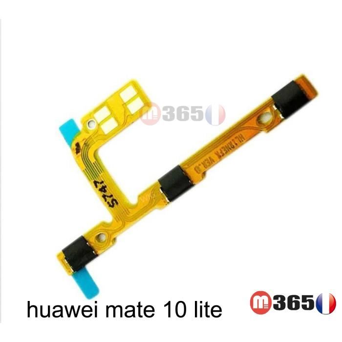 Nappe BOUTON POWER ALLUMAGE nappe ON/OFF volume huawei mate 10 lite / m10 lite