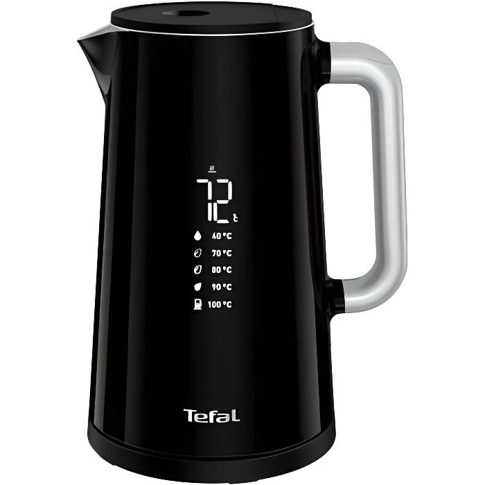 TEFAL Bouilloire à température réglable KO850810 écran digital sélection temp • Bouilloire • Petit déjeuner