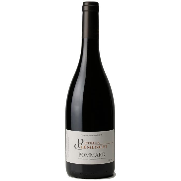 Pommard Rouge 2020 - 75cl - Patrick Clémencet - Vin AOC Rouge de Bourgogne - Cépage Pinot Noir
