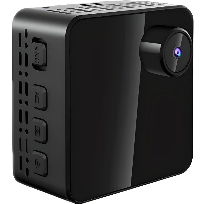 Mini caméra espion miniature 4K WiFi Caméra de surveillance de sécurité avec vision nocturne et détection de mouvement