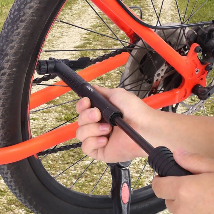 Vélo Pneu Pompe À Air Portable Nylon Mini 120 PSI Gonfleur haute pression