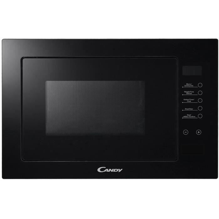 Micro-ondes encastrable gril - CANDY - MICG 25 GDFN - Noir