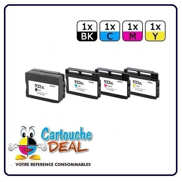 Pack Cartouche générique compatible HP 932XL HP 933XL