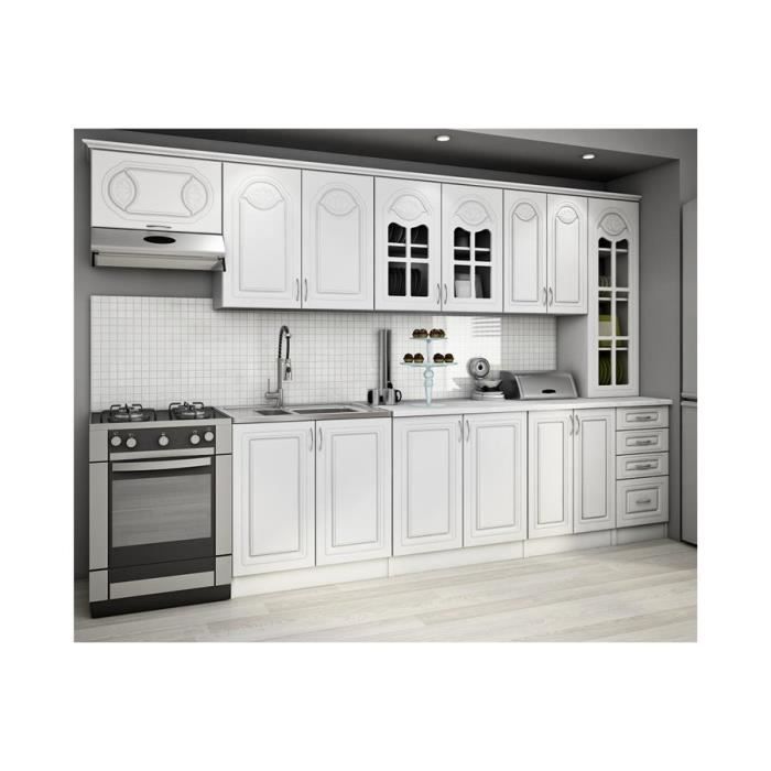 Cuisine complète LAURI 320cm - Blanc