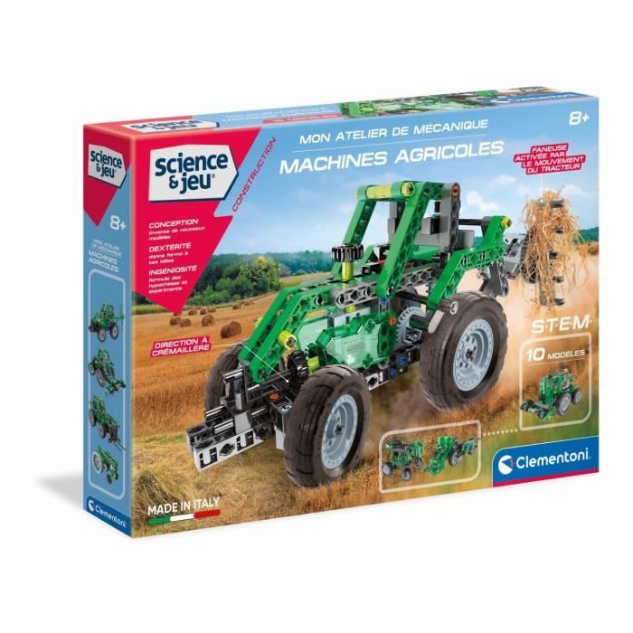 Clementoni - Science & Jeu - Machines agricoles