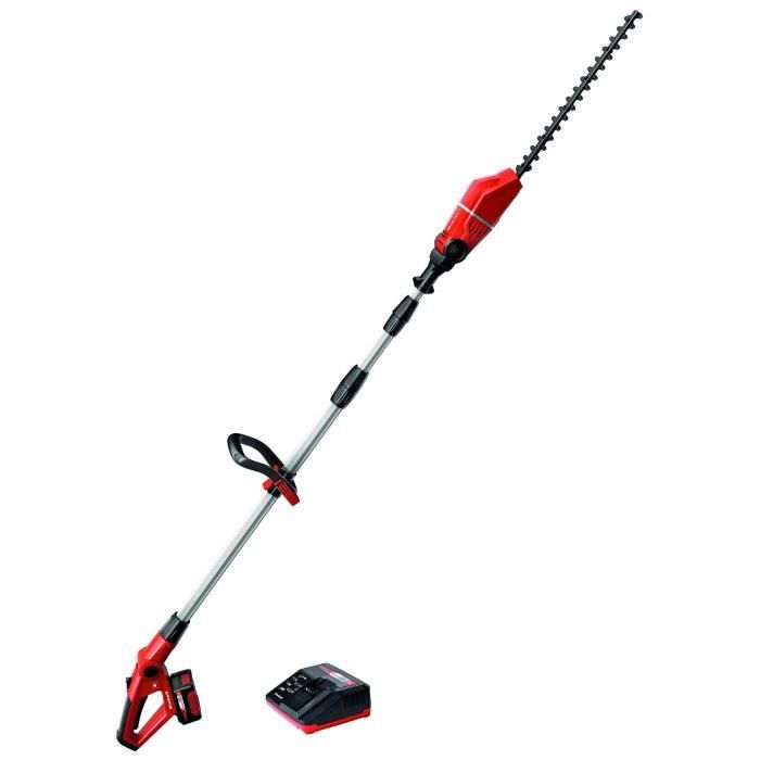 Taille-haies Télescopique sans fil GE-HH 18 Li T Système Power X-Change (18 V, Longueur de coupe 40 cm, Engrenage métallique)