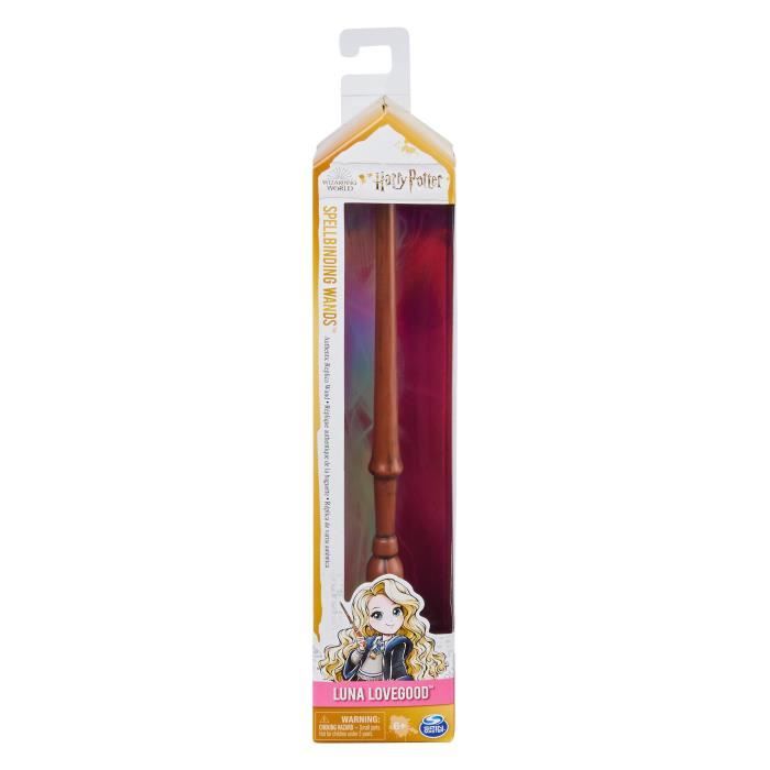 HARRY POTTER Baguette magique Luxe Luna Lovegood