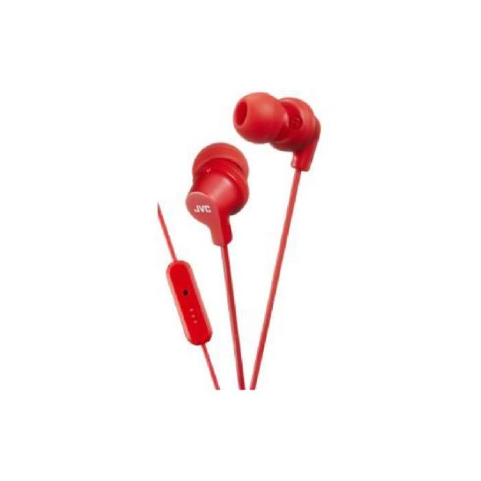 JVC - HA-FR15-R-E - Ecouteurs filaires rouges