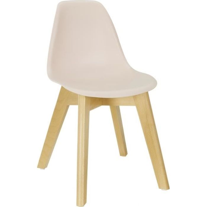 Chaise scandinave ENFANT rose