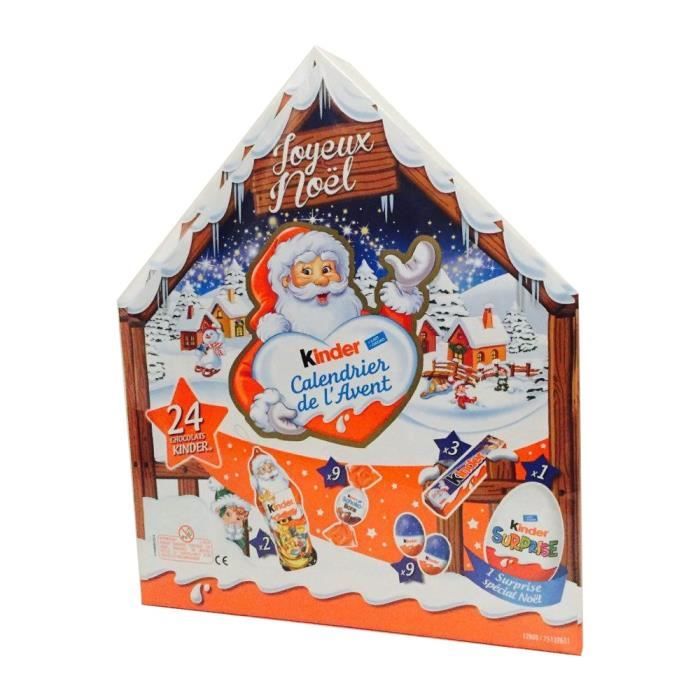 KINDER - Calendrier de l'avent Noel 24 kinder