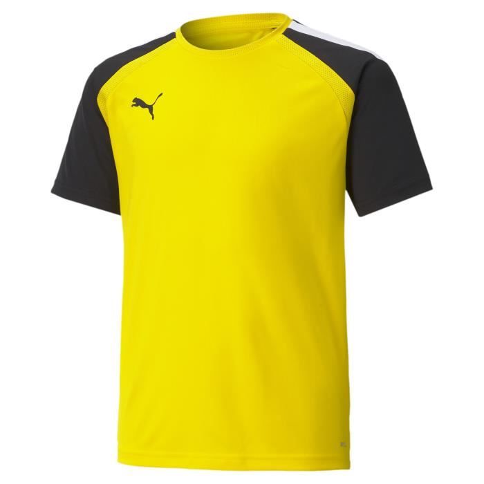 Maillot enfant Puma Team Pacer - jaune or/noir/blanc - 8 ans
