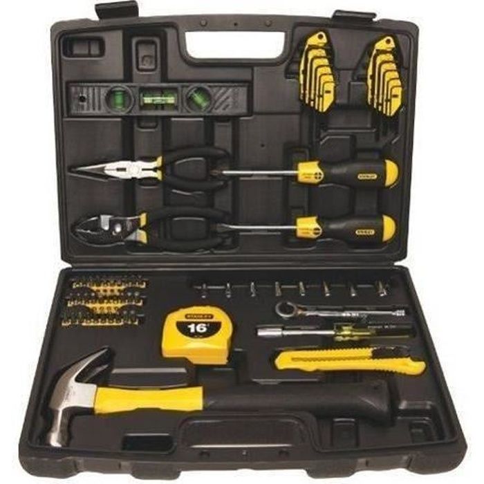 STANLEY Coffret outils 65 pièces