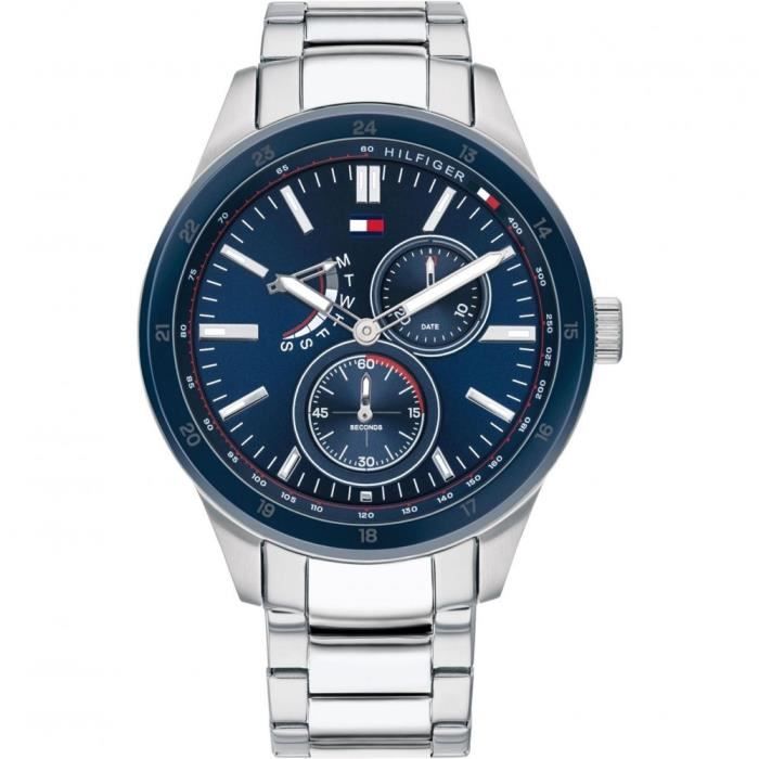 Tommy Hilfiger-Montre Multi Dial pour Homme à movement Quartz en Acier inoxydable 1791640