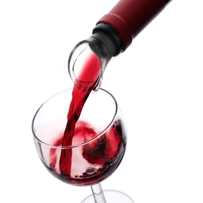Wine Server Crystal, 2 verseurs à vin Vacuvin