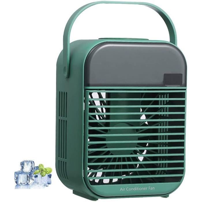 Climatiseur Mobile 5 En 1 - Refroidisseur, Ventilateur, Humidificateur, USB, 3 Vitesses, Silencieux