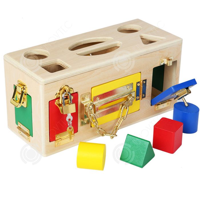 Coffre à Jouets Montessori Perceuse - Puzzle 3D, 224 Mosaïques, Tournevis Électrique, Dès 3 Ans