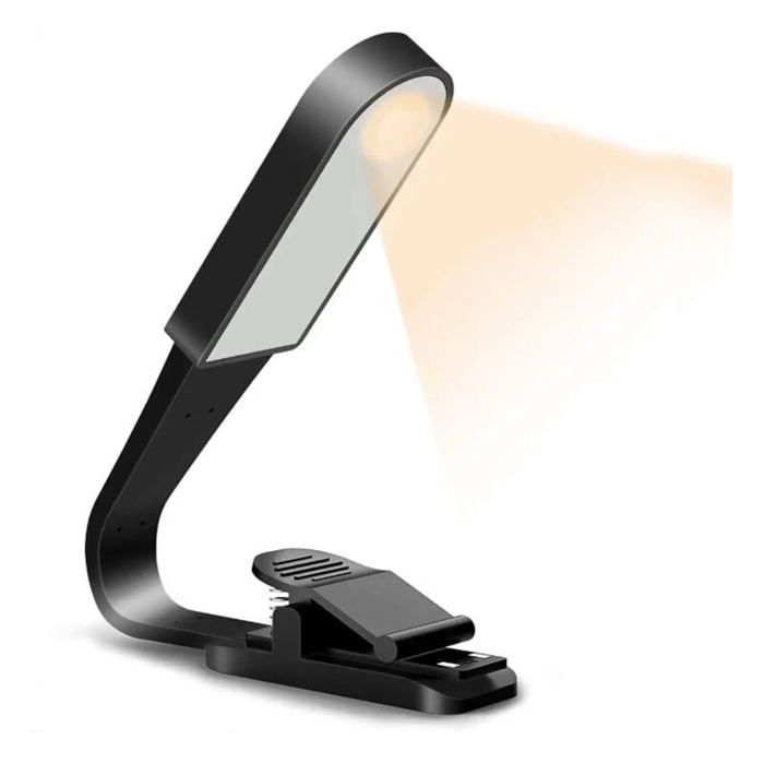 Lampe de Lecture Lampe Lecture Rechargeable par USB avec Capteur Tactile Lampe Livre avec 3 Modes de Luminosité Réglables