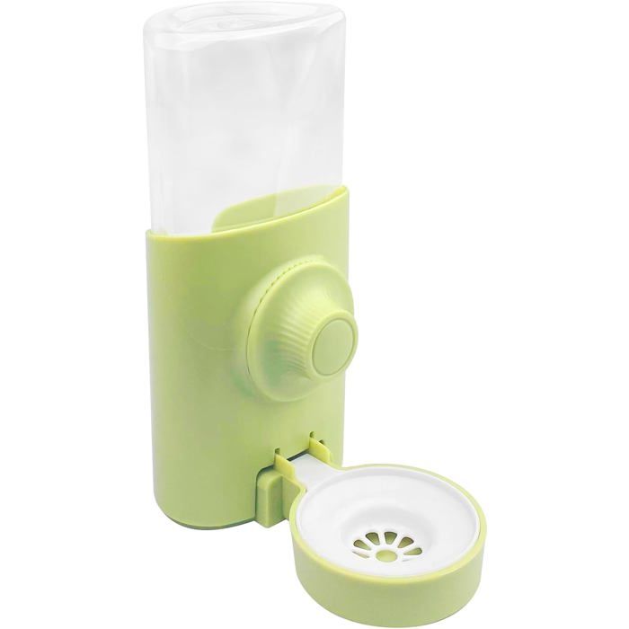 Comparer les prix de Abreuvoir lapin anti-goutte suspendu 600 ml pour petits animau– vert