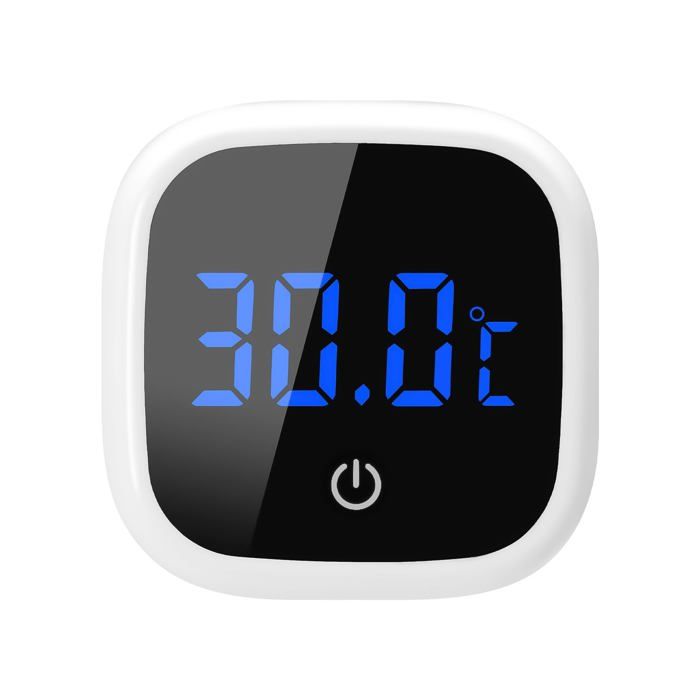 Thermomètre daquarium mini thermomètre numérique pour aquarium affichage LED capteur de température haute précision