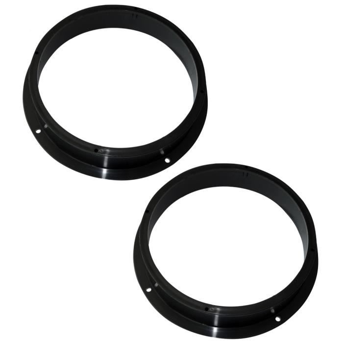 AERZETIX C40952 2 adaptateurs supports de hautparleurs enceintes 200mm pour Audi A4 B8 2008