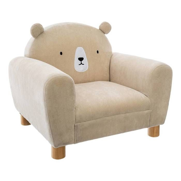 Fauteuil enfant ours beige - Atmosphera Créateur dintérieur Fauteuil enfant ours beige - Atmosphera Créateur dintérieur