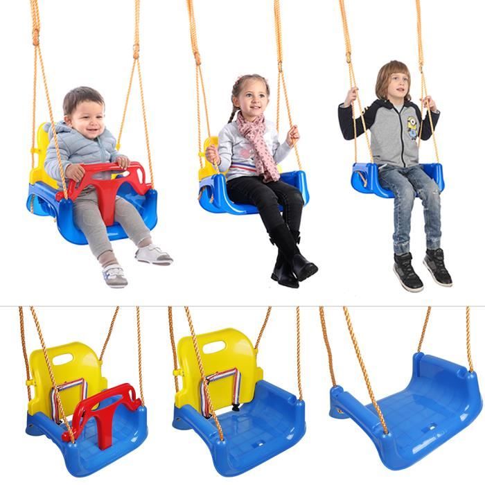3 En 1 Siege Bebe Balancoire Enfant Pour Aire De Jeux Portique Balancoire Cabane Enfant Cdiscount Jeux Jouets