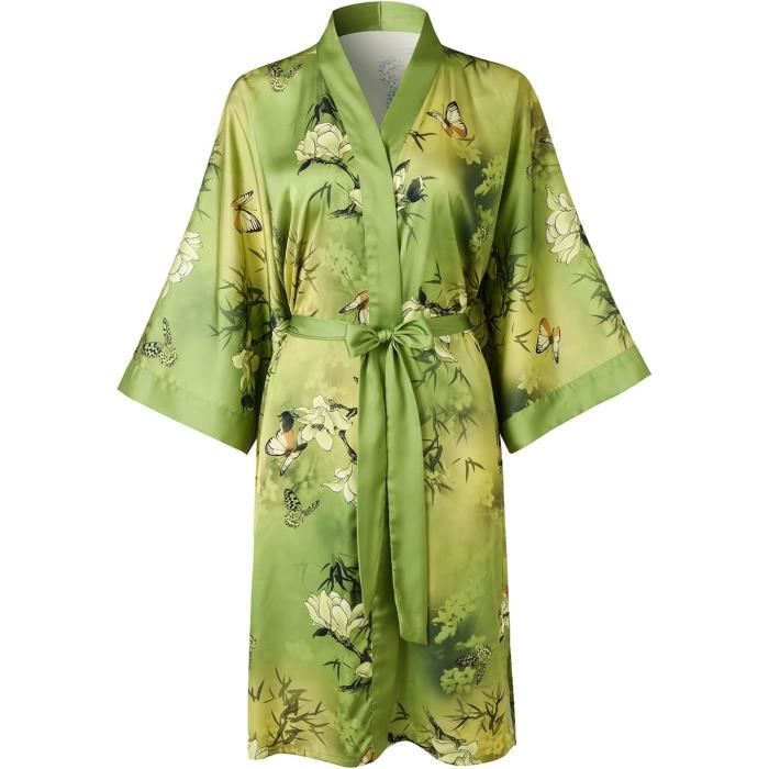 Veste kimono - Femme - Bleu de Cocagne