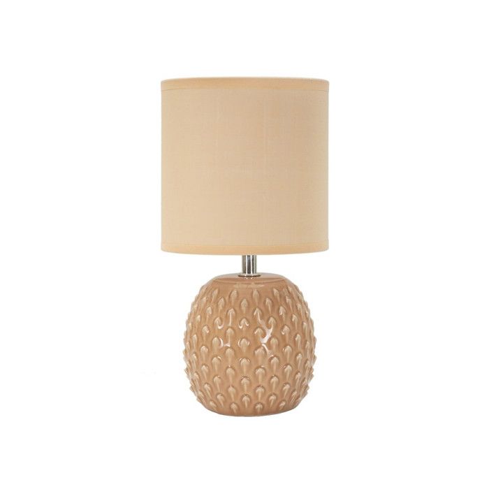 Lampe à poser en céramique Pontus 14 x 27 cm pêche Lampe à poser en céramique Pontus 14 x 27 cm pêche