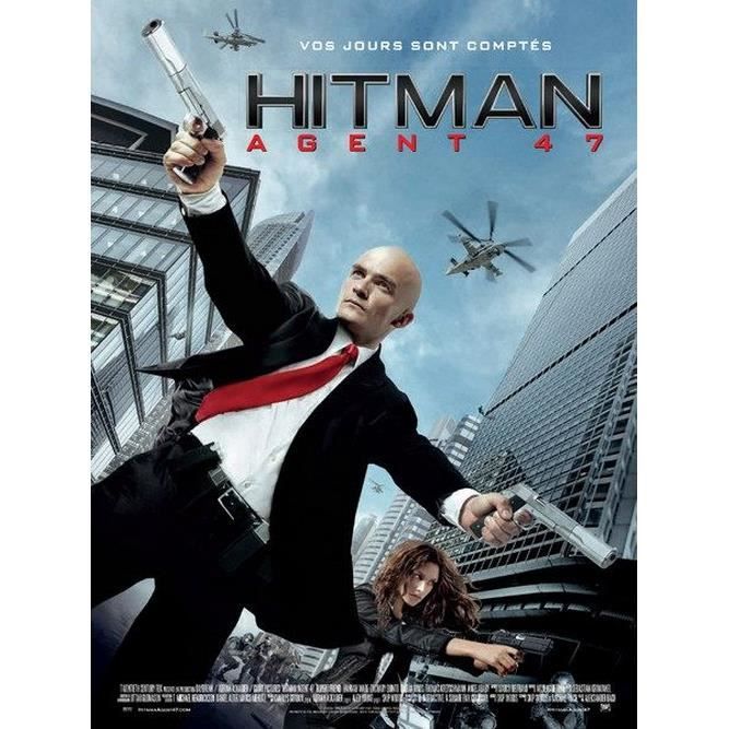 Hitman Agent 47 15 Rupert Friend 1x160cm Affiche Poster Cdiscount Maison