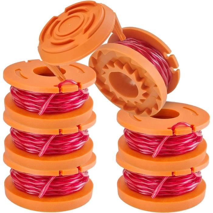 Bobine De Fil Debroussailleuse 4 Bobines Fil Nylon 1.6mm - Pour Coupe- Bordure Parkside Bobines Coupe Bordure Parkside