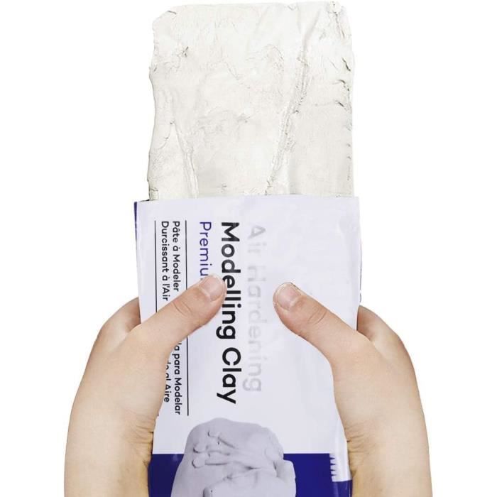 Argile Autodurcissante 500g Pate Polymère pour Modeler DIY Argile sans Cuisson pour Adultes et