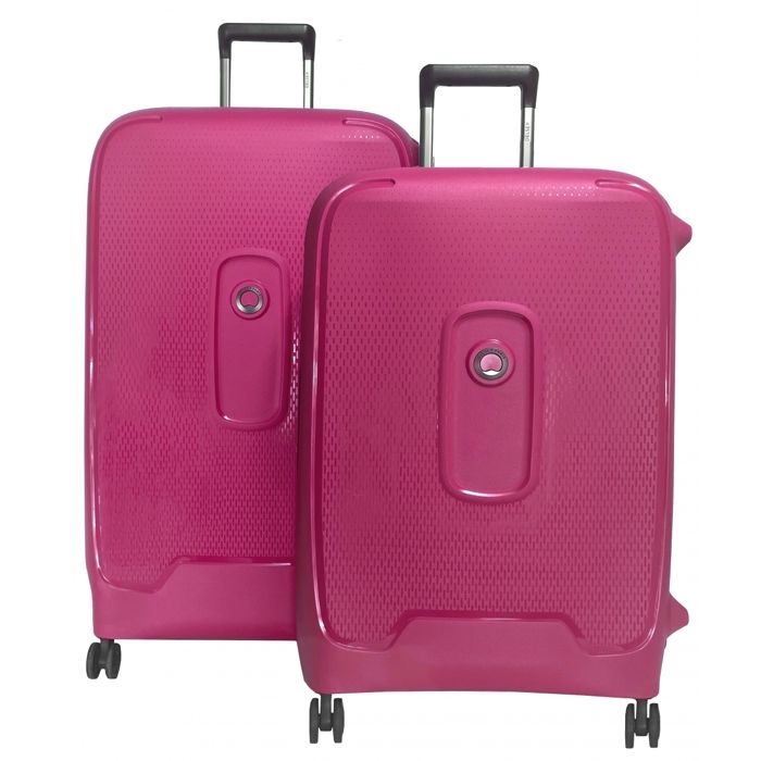 Set de 2 valises rigides Delsey Moncey 69 cm et 82 cm ROSE - MONCEY2-Rose