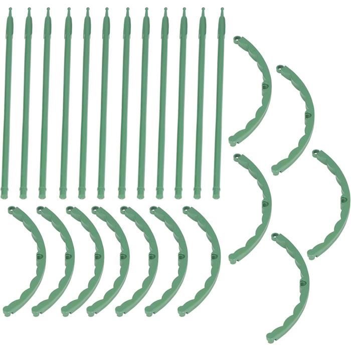 Piquets De Support Pour Plantes Support Pour Plantes De Jardinage, Tuyau De Raccordement, Vignes, Plantes Grimpantes, Piquets De 8/11/16/20mm, Connecteur De Bâton De Greffage, Outil De Jardin, 10 Pièces 15 Piquet De