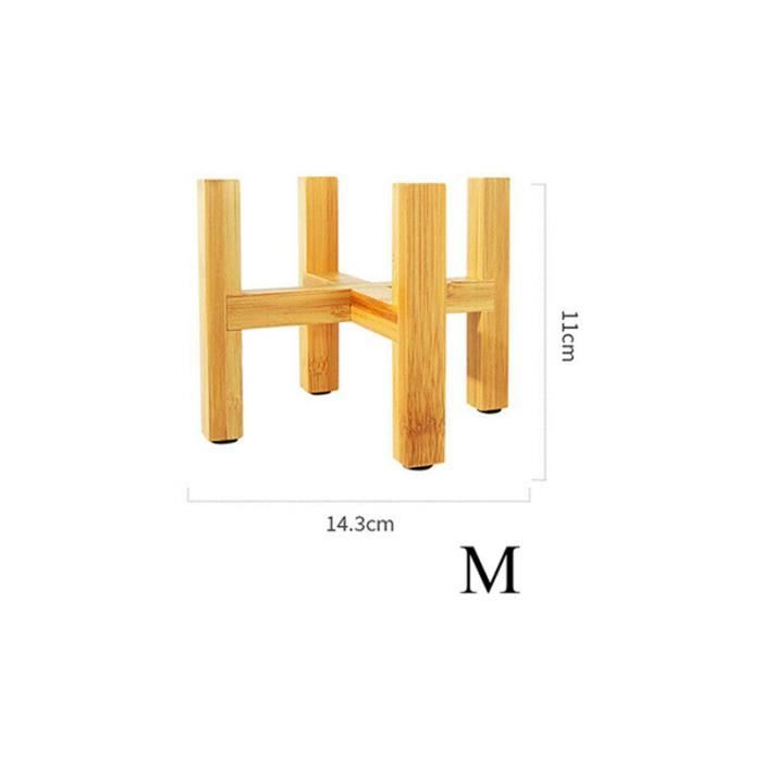 Fafeicy Support De Pot De Fleurs En Bois Tabouret De Pot De Fleurs Vert