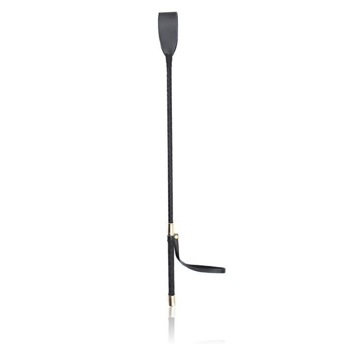 Pagaie / Fouet En Cuir PU Pour Pratiques BDSM - Accessoire Couple Et Cosplay - Neuf