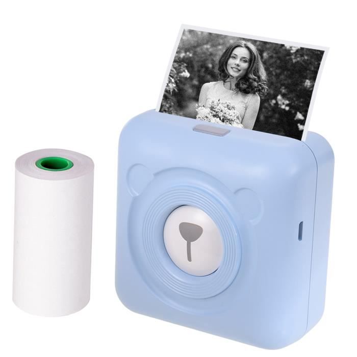 Mini Imprimante Thermique Bluetooth, Couleur: Bleu - Cdiscount Informatique