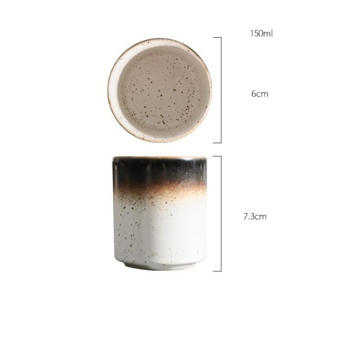 Tasse à Thé En Céramique Avec Cochon Bulles - 120 Ml, Design Sans Poignée, Idéal Cadeau Déco